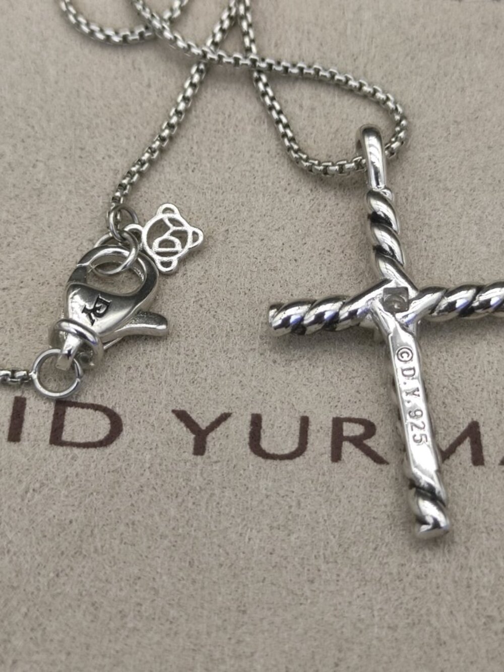 David Yurman 925 Silver Necklaces with Original Pouch - Picture 3 of 6
